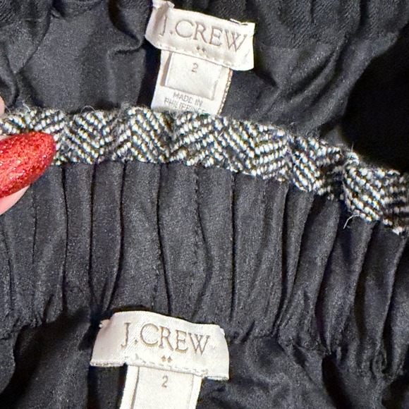 J. Crew Tweed Skirt Size 2 Mini Pull On Career Wear Stylish Classic Preppy - Picture 2 of 3